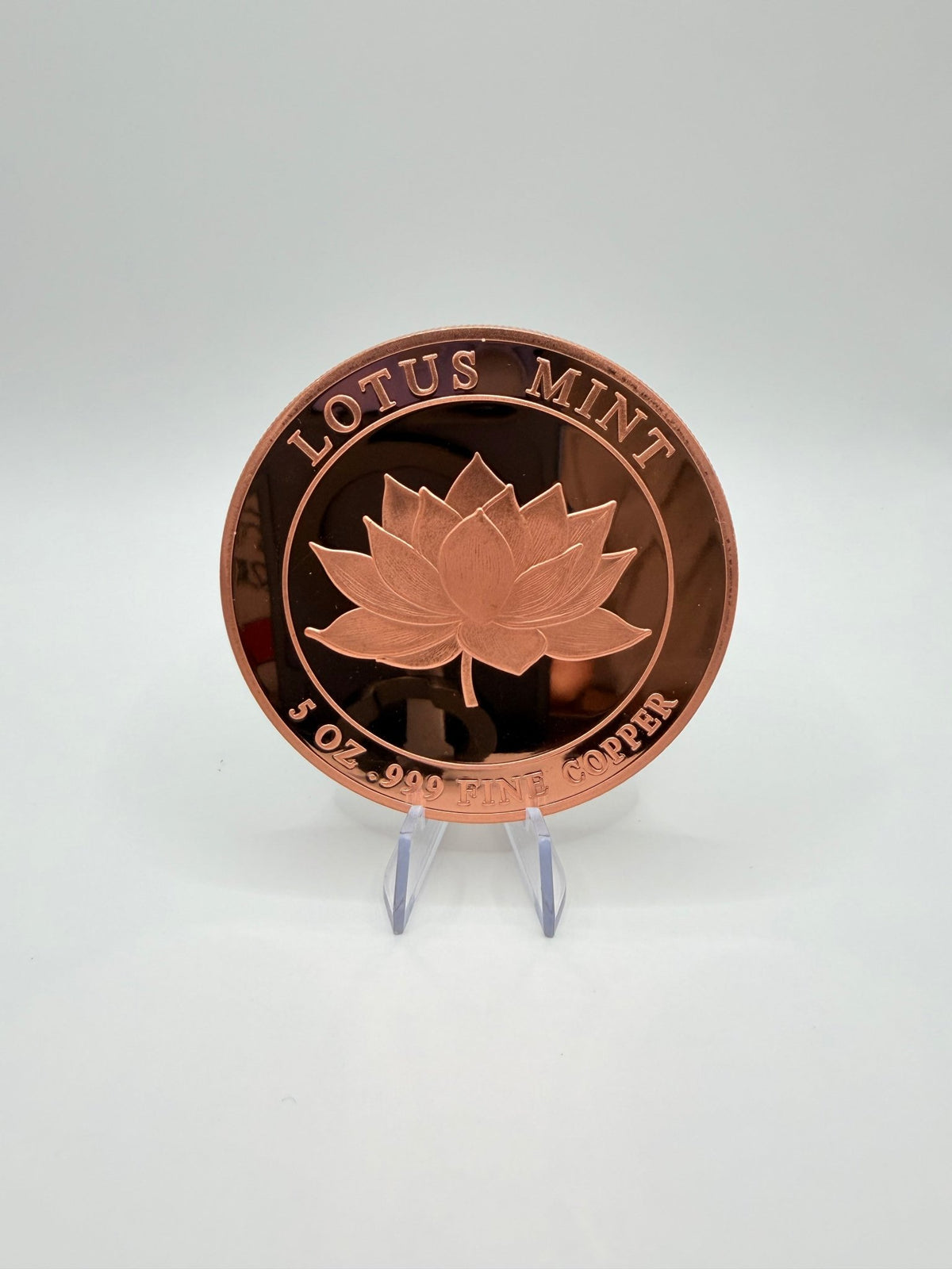 Lotus Mint 5 oz Black Panther .999 Fine Copper Round – Big Cat Series - MMmetalsandmore