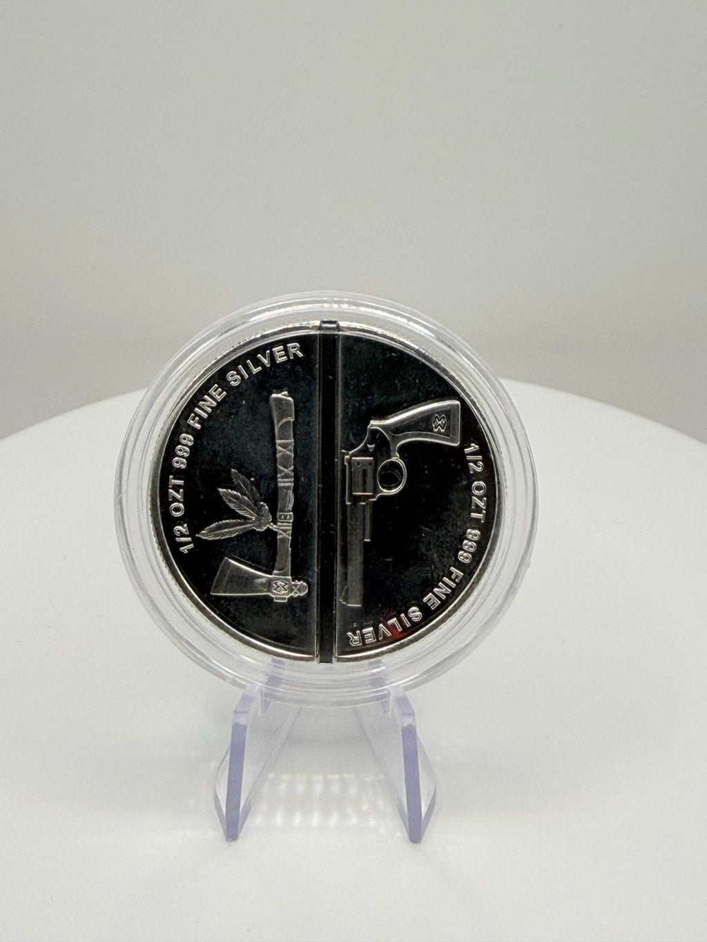 Elemetal 1 oz Western Warrior Divisible Silver Round (.999 Fine Bullion) - MMmetalsandmore