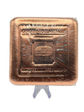 1kg Pure Copper Square Bar .9999 Fine German Bullion Sealed Schloss Güldengossa - MMmetalsandmore1kg Pure Copper Square Bar .9999 Fine German Bullion Sealed Schloss Güldengossa