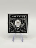 1g "The Liberator" Skull Shaped Fine Silver Round .999 – Dark Side Collector Series - MMmetalsandmore