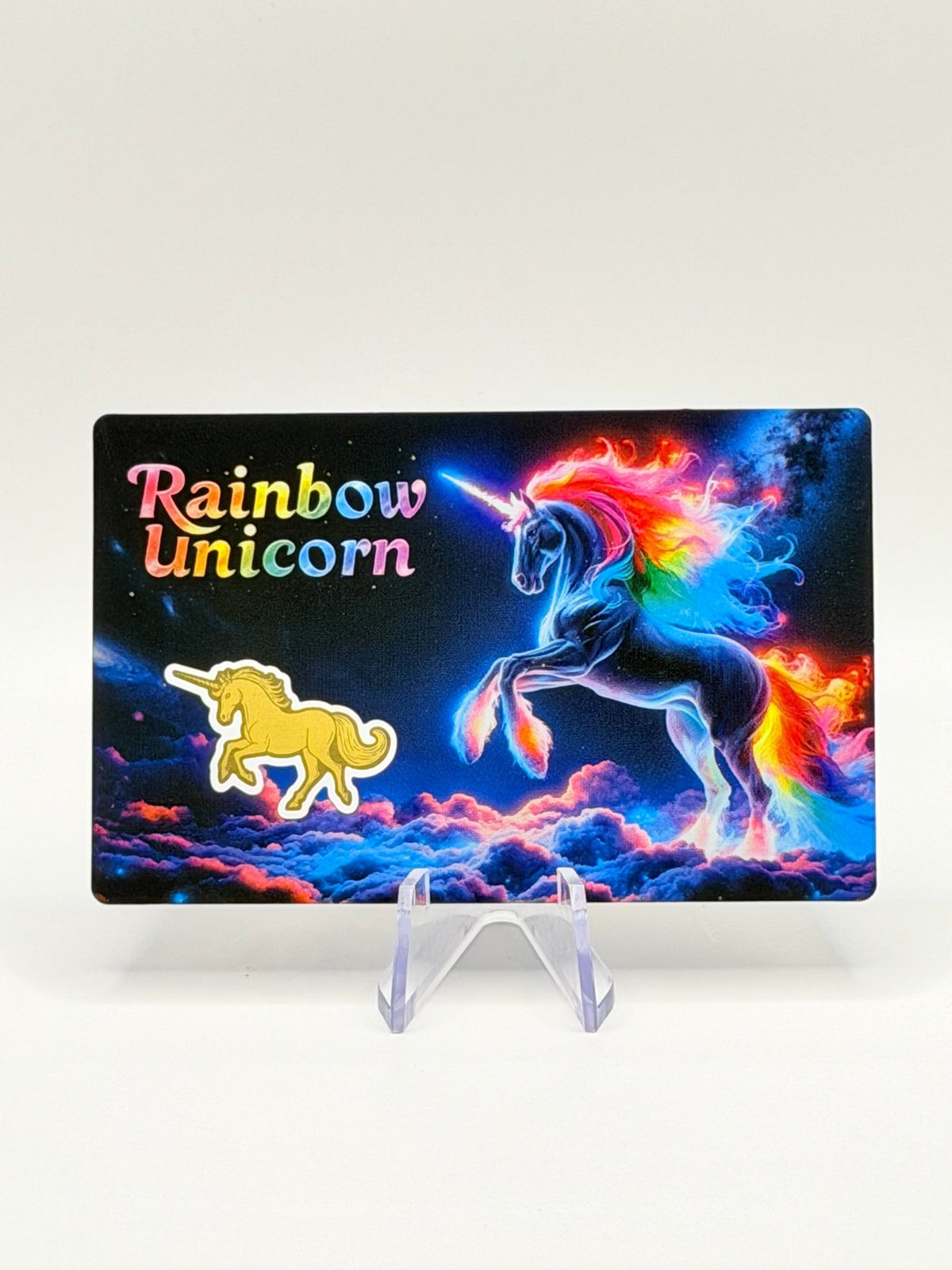 Rainbow Unicorn 1/1000 oz .999 Fine Gold Shaped Coin (Limited Mintage 5,000) - MMmetalsandmore