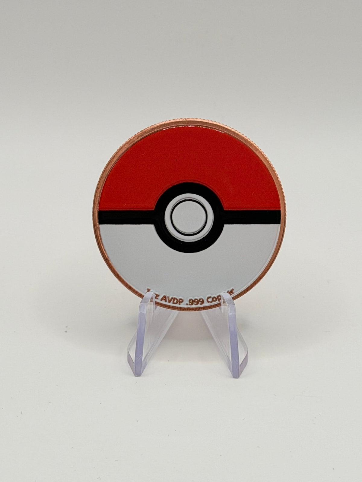Charizard Pokémon Colorized Commemorative Copper Challenge Coin Round - MMmetalsandmore
