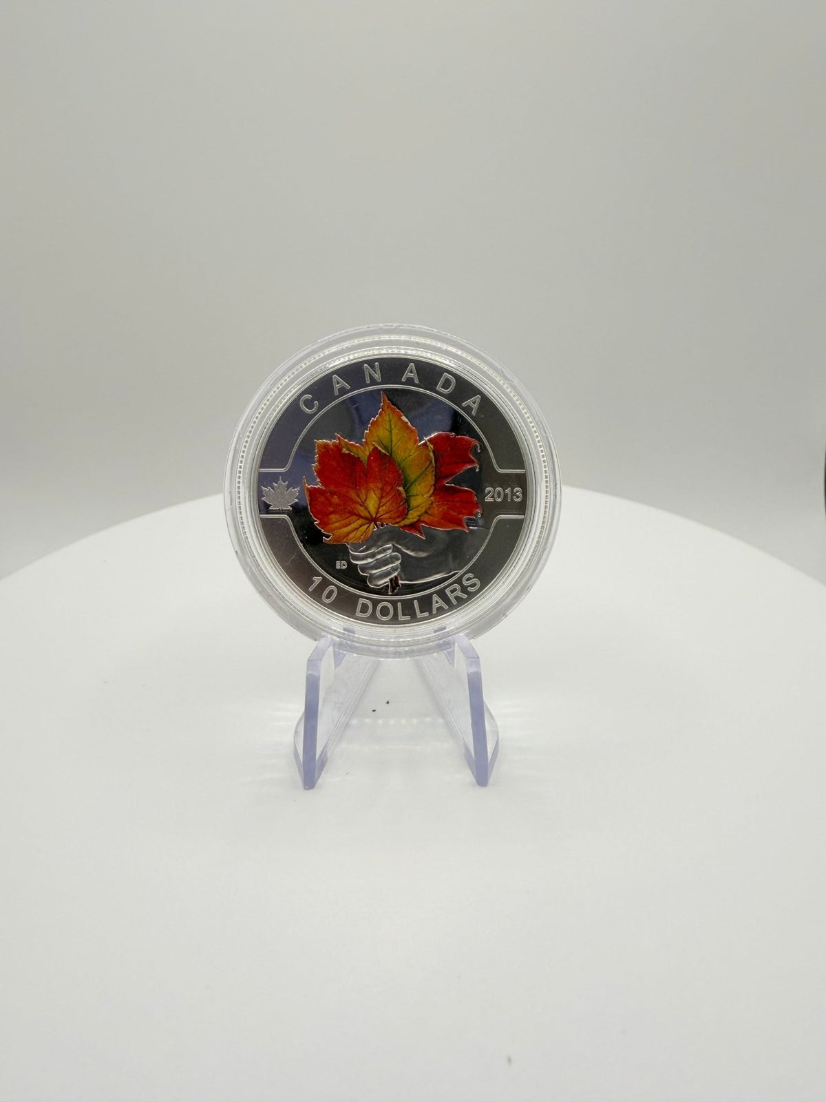 2013 Canada $10 O Canada Series: Maple Leaf 1/2 oz Fine Silver Coin (With Box & COA) - MMmetalsandmore