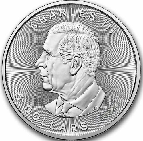 1 oz Canadian Silver Maple Leaf Coin .9999 Pure Fine Silver Bullion (BU) - Assorted Years - MMmetalsandmore