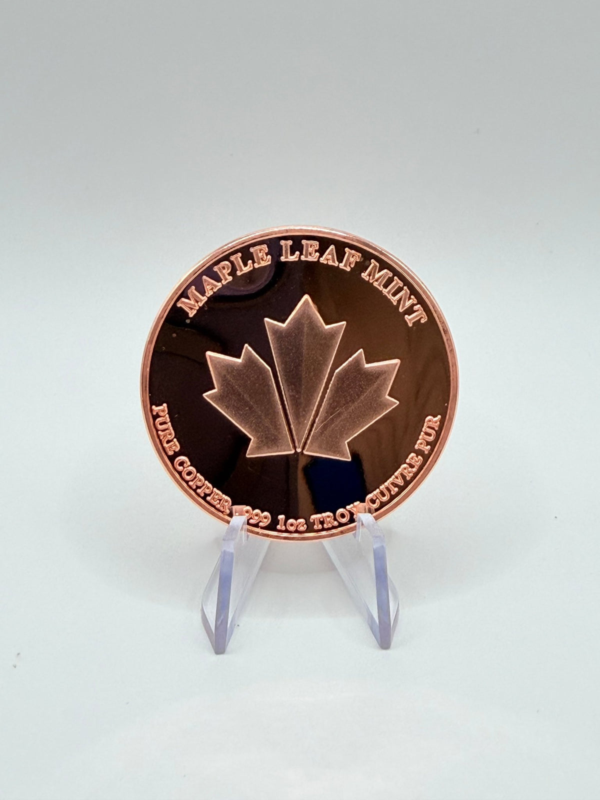 Wood Bison 1 AVDP oz .999 Fine Copper Bullion Round - MMmetalsandmore