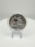 2024 St. Helena 1 oz Silver BU Coin - The Faerie Queene: Una and the Lion (.999 Fine) - MMmetalsandmore