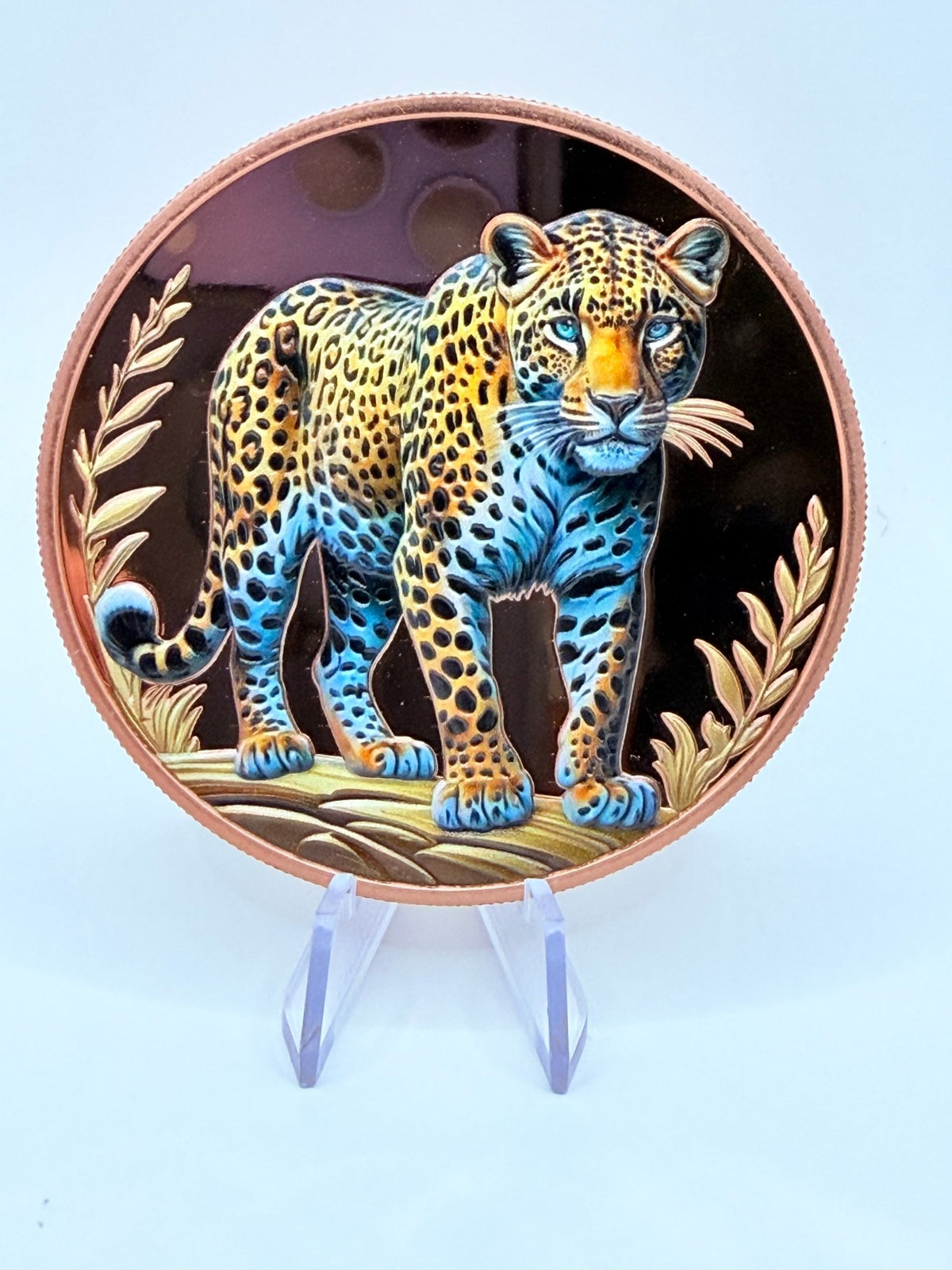 Lotus Mint 5 oz Jaguar .999 Fine Copper Round – Big Cat Series - MMmetalsandmore