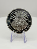 1 oz First Majestic Silver Round – .999 Pure Mayan Pyramid Edition - MMmetalsandmore