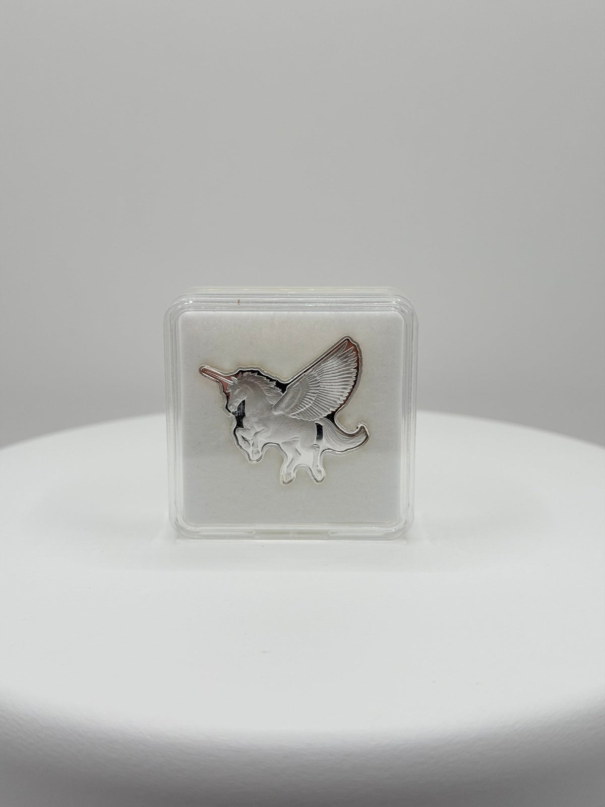 Pan Silver Co 5 Gram .999 Fine Silver Pegasus Unicorn Art Bar - MMmetalsandmore