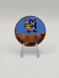 Blastoise Pokémon Copper Coin & Token Set - Gamer Gift Fan Art - MMmetalsandmoreBlastoise Pokémon Copper Coin & Token Set - Gamer Gift Fan Art