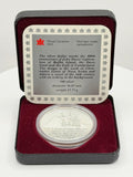 1987 Canada Davis Strait Centennial $1 Silver Proof Coin Boxed - MMmetalsandmore